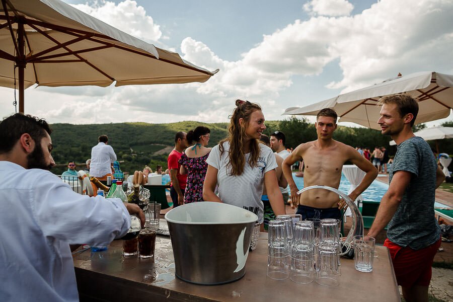 Wedding at Castello di Meleto in Chianti