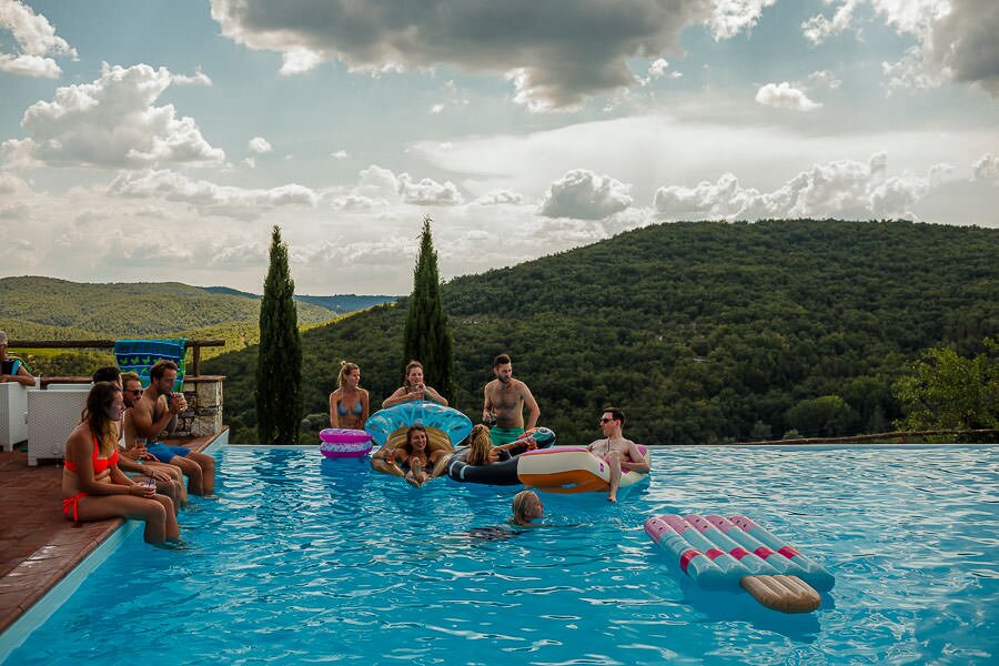 Wedding at Castello di Meleto in Chianti