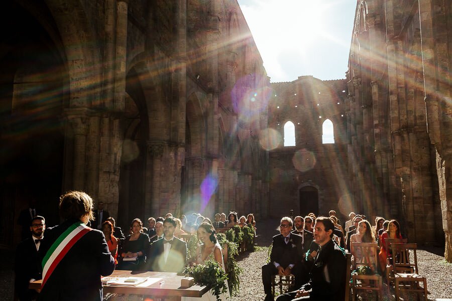 Wedding Photography in San Galgano Abbey