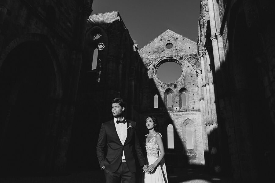 Wedding Photography in San Galgano Abbey