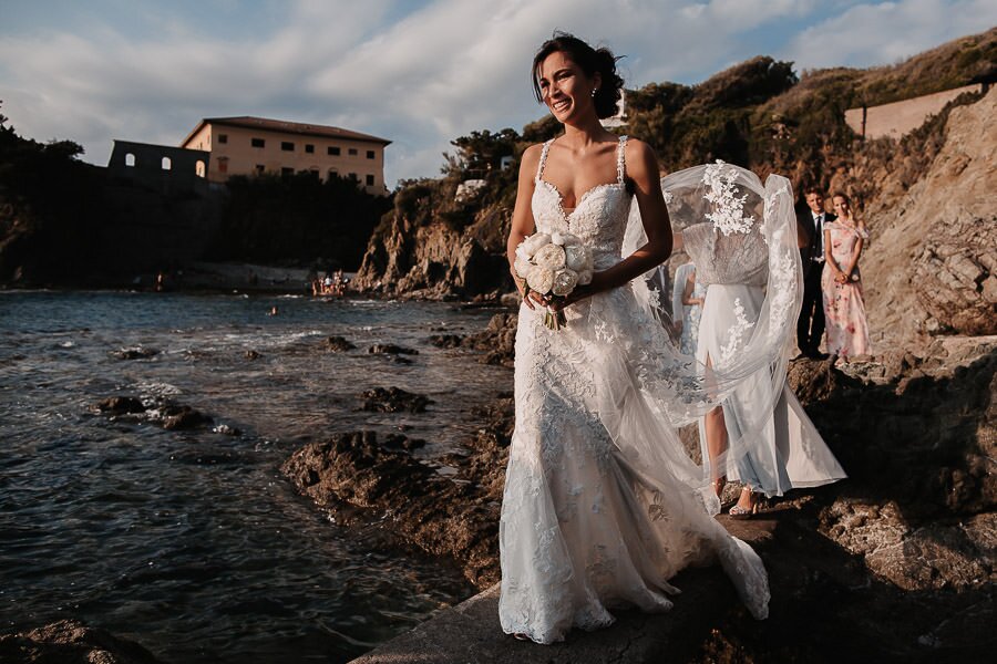 Ceremony at villa Parisi