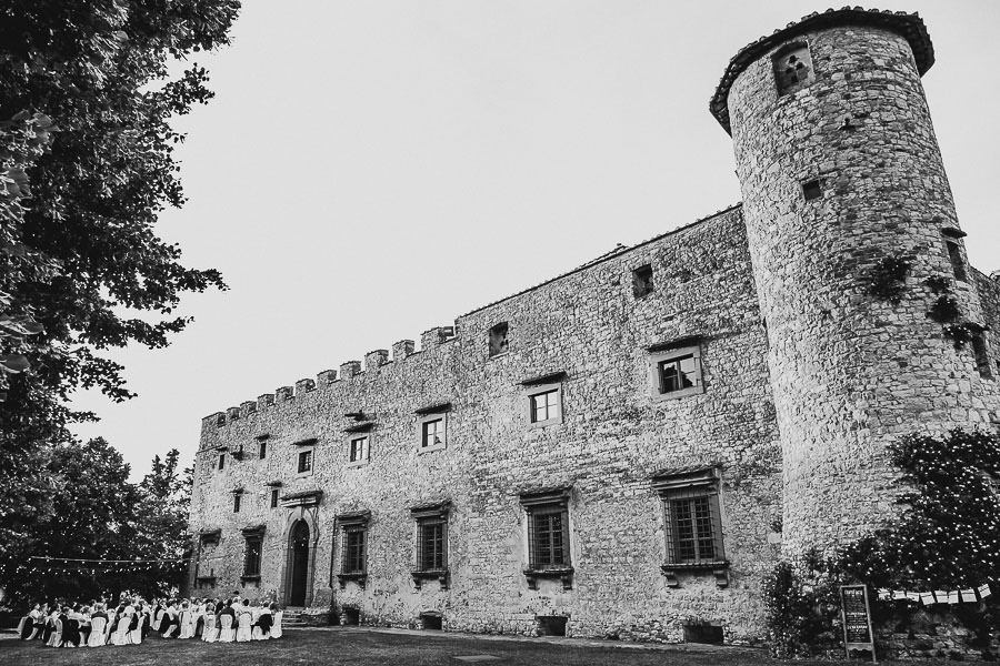 Wedding Reception: Castello di Meleto in Chianti