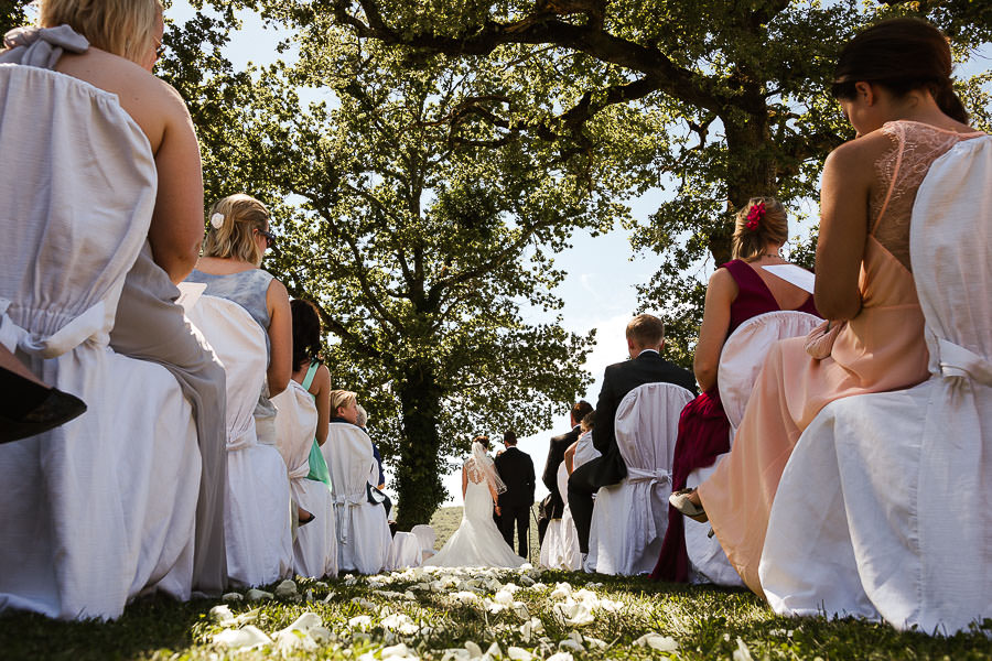 Wedding Ceremony: Castello di Meleto in Chianti