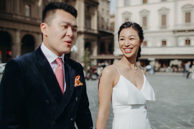 Florence Engagement Photographer in Tuscany