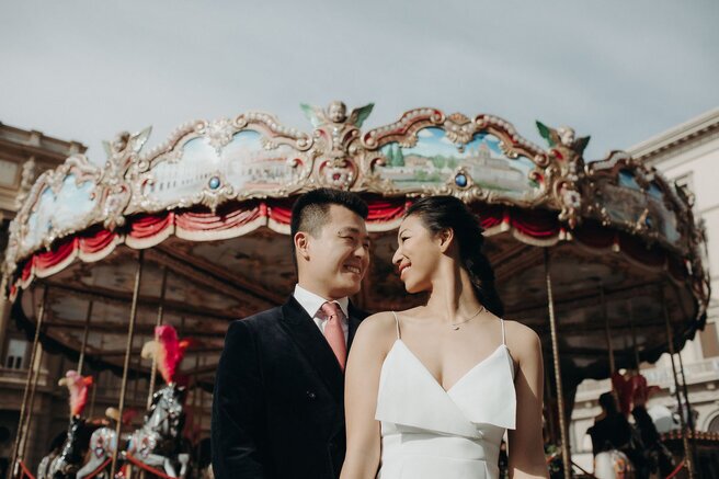 Florence Engagement Photographer in Tuscany