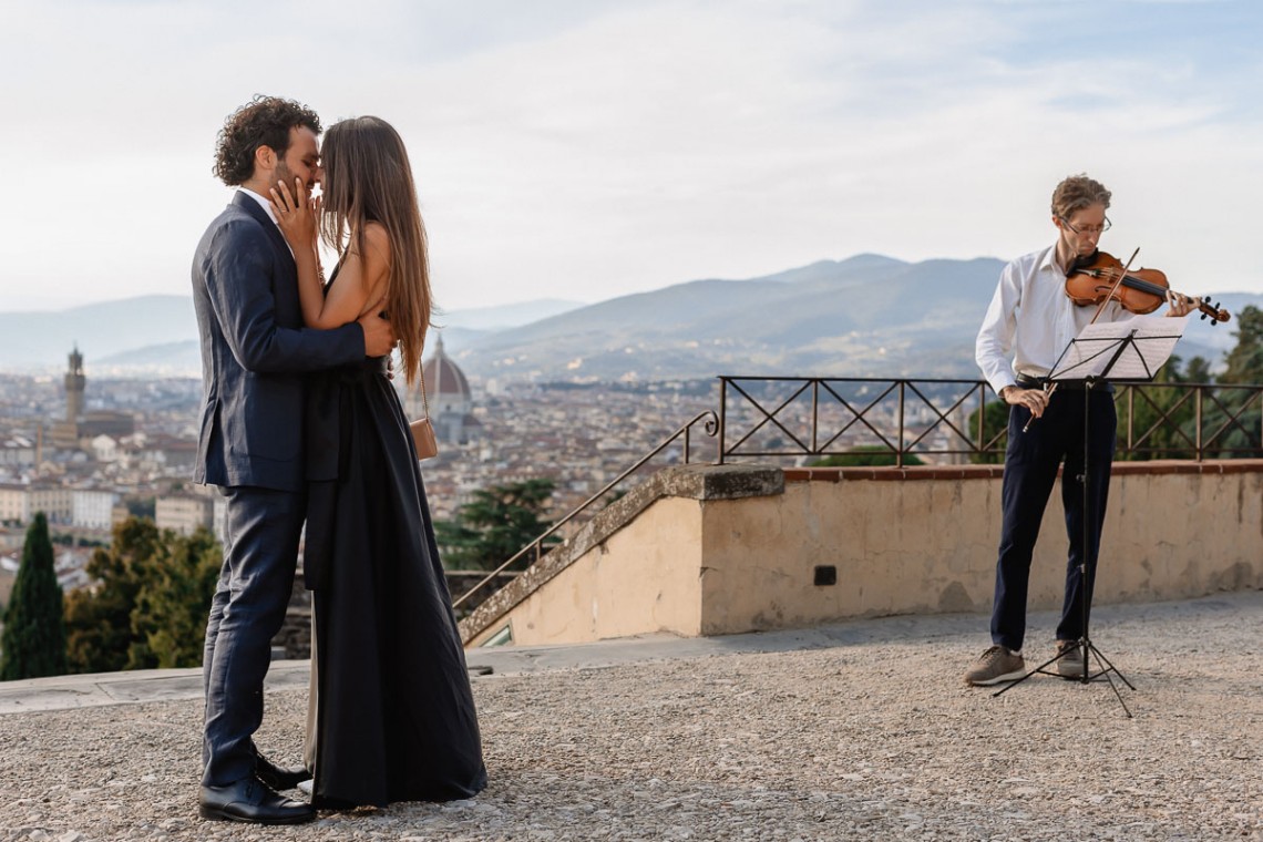 Proposta di Matrimonio a San Miniato al Monte a Firenze